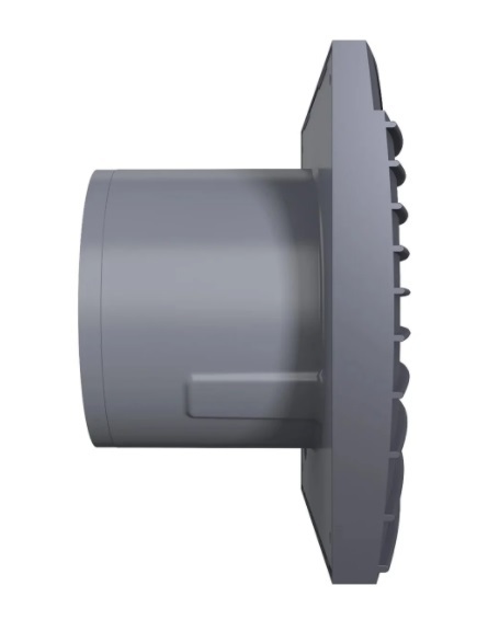 Вентилятор накладной ERA DiCiTi SILENT 4C dark gray metal d100
