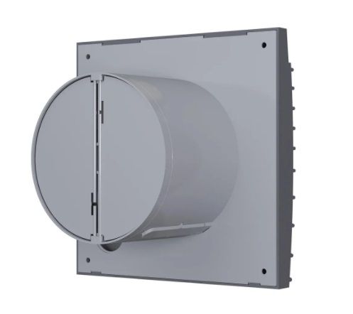 Вентилятор накладной ERA DiCiTi SILENT 4C dark gray metal d100