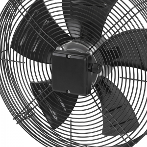 Осевой вентилятор с защитной решеткой Ровен YWF(K)2E-300-Z (Axial fans) всасывание